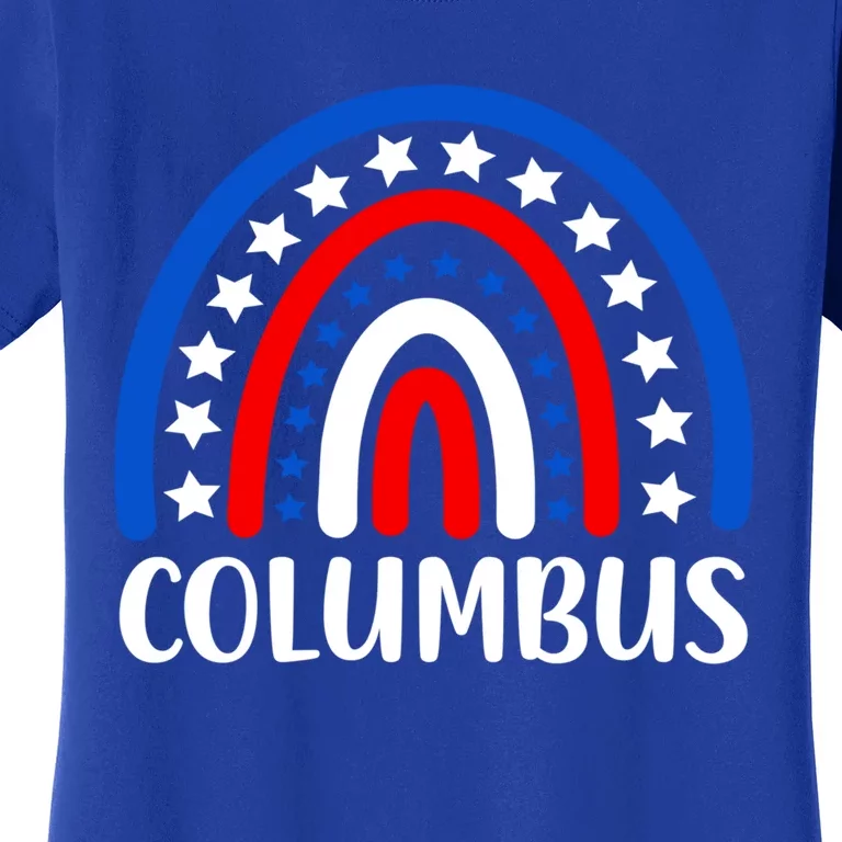 Columbus Ohio Gift I Love Columbus Ohio Usa Gift Women's T-Shirt