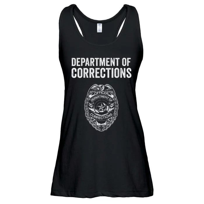 Correctional Officer Gifts Department Of Corrections Ladies Essential Flowy Tank