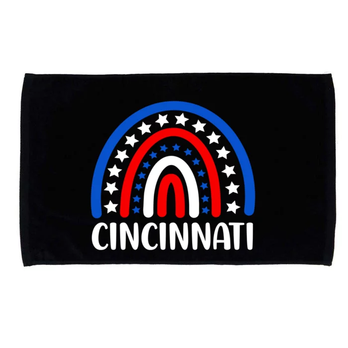 Cincinnati Ohio Gift I Love Cincinnati Usa Gift Microfiber Hand Towel