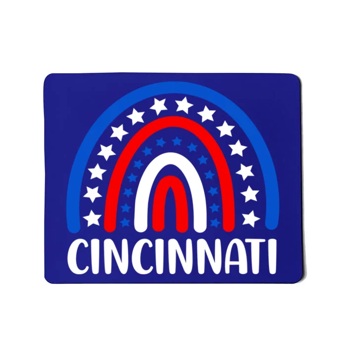 Cincinnati Ohio Gift I Love Cincinnati Usa Gift Mousepad