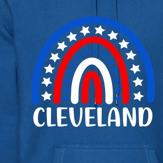 Cleveland Ohio Gift I Love Cleveland Ohio Usa Great Gift Premium Hoodie