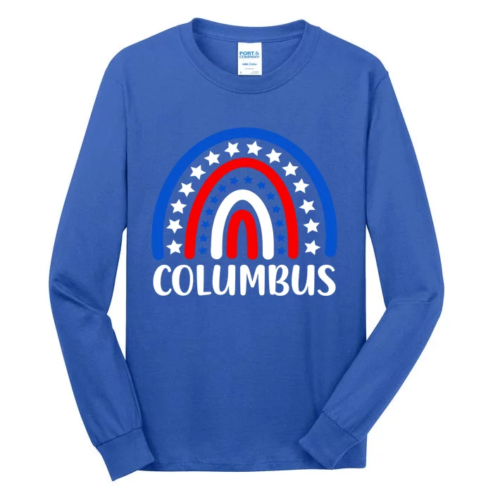 Columbus Ohio Gift I Love Columbus Ohio Usa Gift Tall Long Sleeve T-Shirt