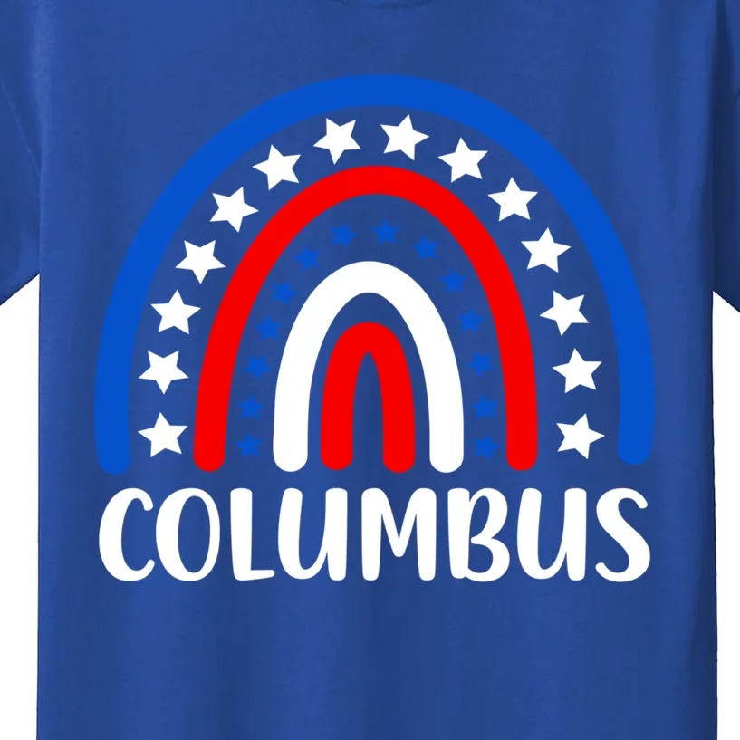 Columbus Ohio Gift I Love Columbus Ohio Usa Gift Kids T-Shirt