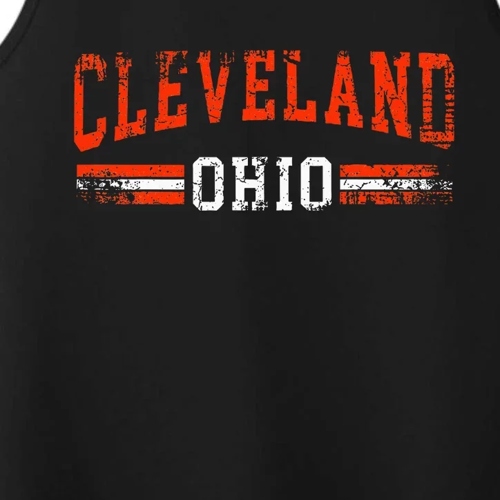 Cleveland Ohio Gift Performance Tank