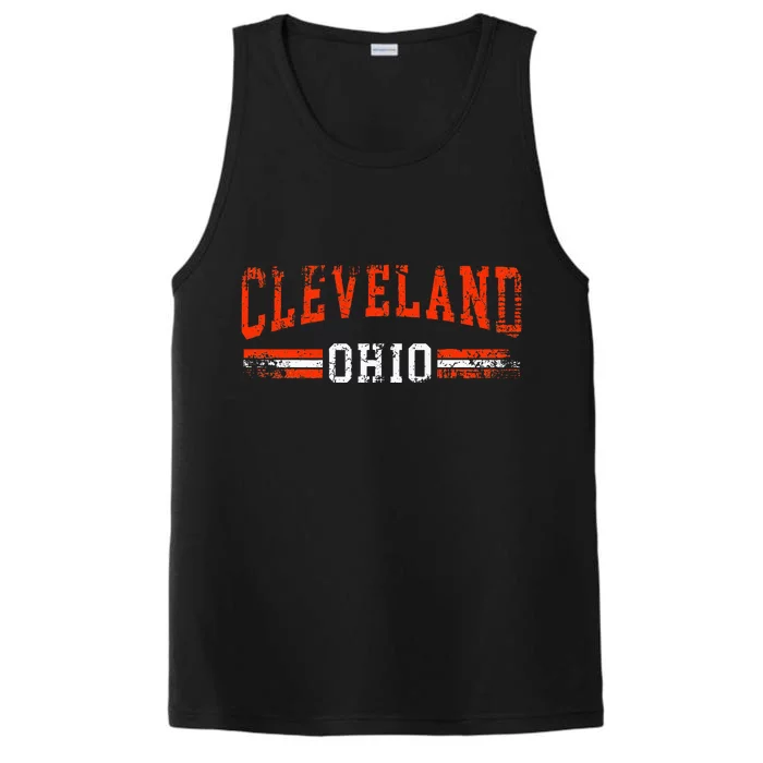 Cleveland Ohio Gift Performance Tank