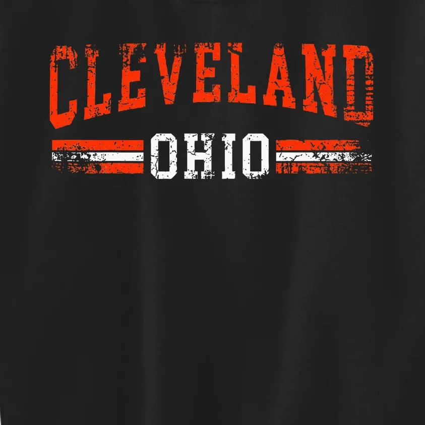 Cleveland Ohio Gift Kids Sweatshirt