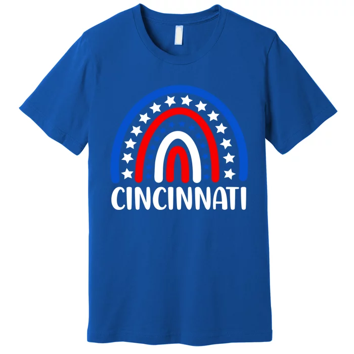 Cincinnati Ohio Gift I Love Cincinnati Usa Cute Gift Premium T-Shirt