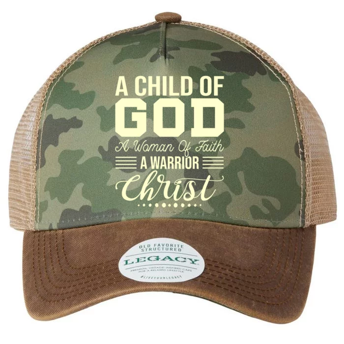 Child Of God Woman Of Faith Warrior Of Christ Legacy Tie Dye Trucker Hat