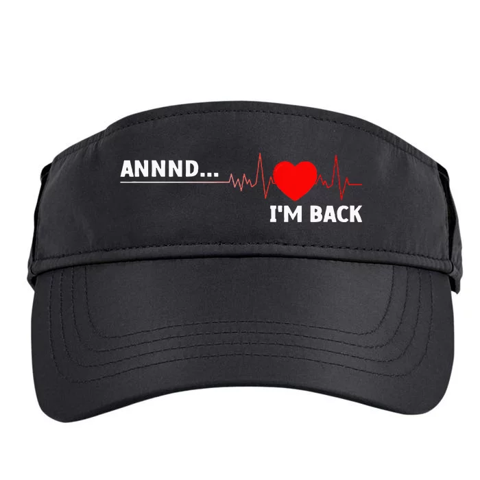 Cool Open Heart Surgery For Men Women Heart Attack Survivor Adult Drive Performance Visor