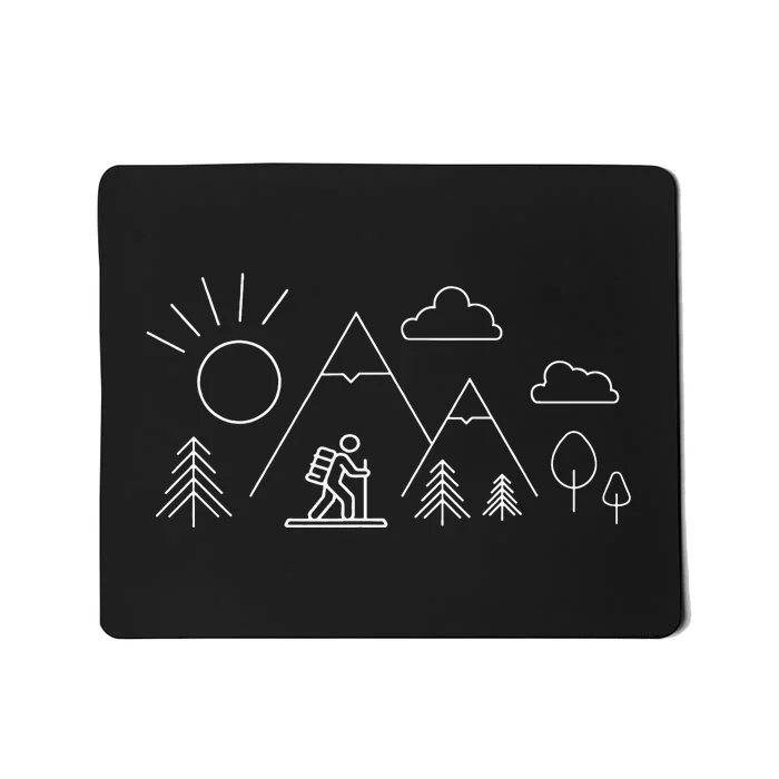 Camping Outdoor Hiking Apparel Outdoor Mousepad