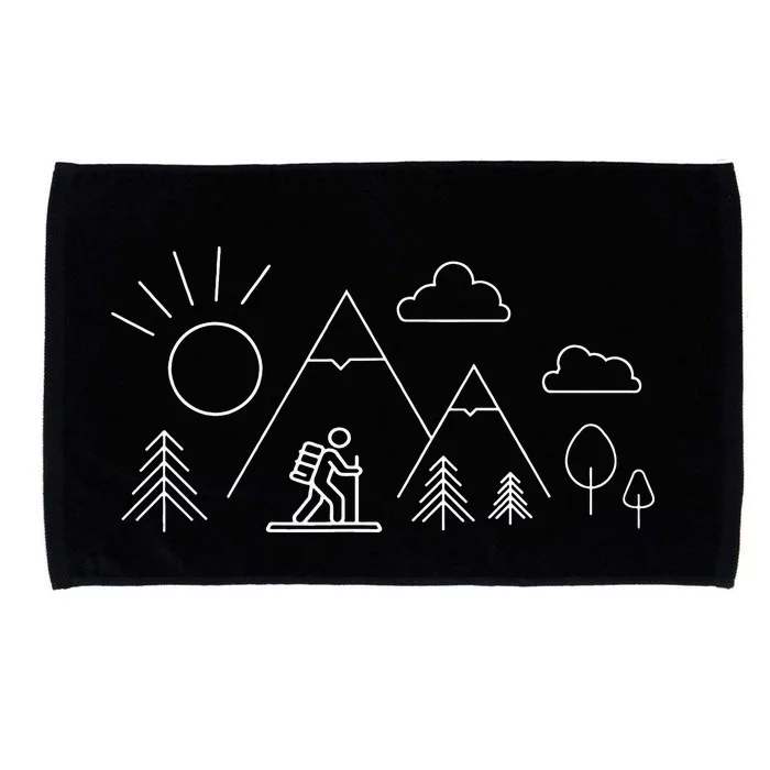 Camping Outdoor Hiking Apparel Outdoor Microfiber Hand Towel