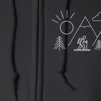 Camping Outdoor Hiking Apparel Outdoor Full Zip Hoodie