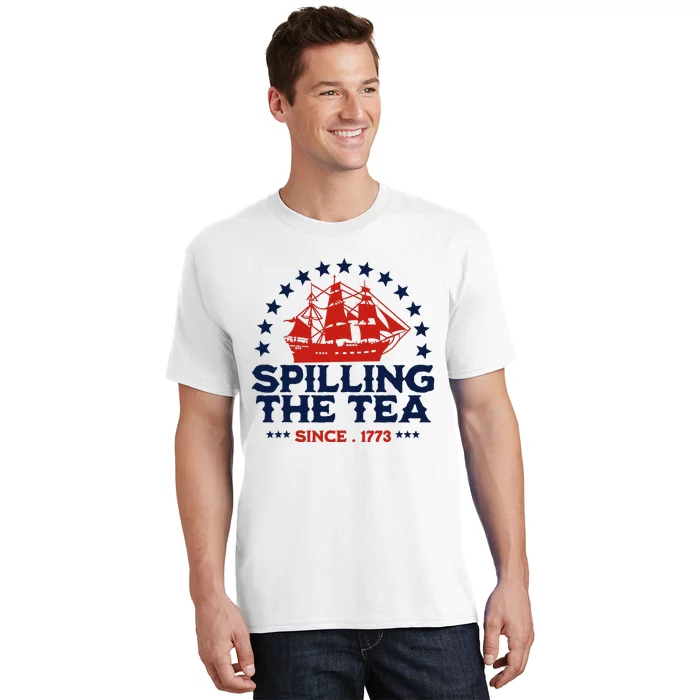 Come On Harry We Wanna Say Gofunny 4th Of July Spilling The Tea Siodnight To You T-Shirt