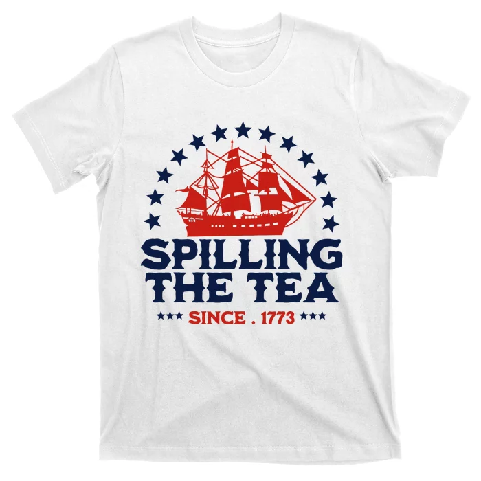 Come On Harry We Wanna Say Gofunny 4th Of July Spilling The Tea Siodnight To You T-Shirt