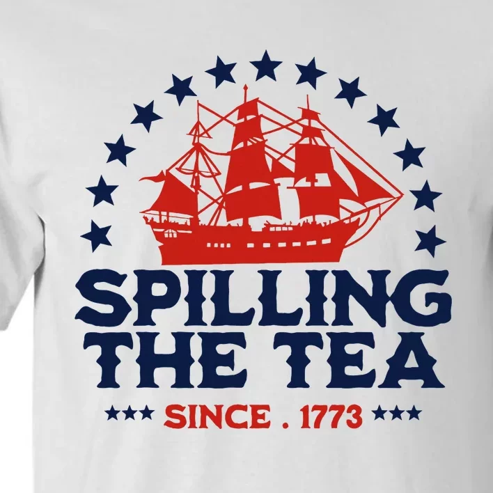 Come On Harry We Wanna Say Gofunny 4th Of July Spilling The Tea Siodnight To You Tall T-Shirt