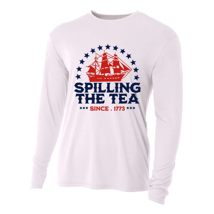 Come On Harry We Wanna Say Gofunny 4th Of July Spilling The Tea Siodnight To You Cooling Performance Long Sleeve Crew