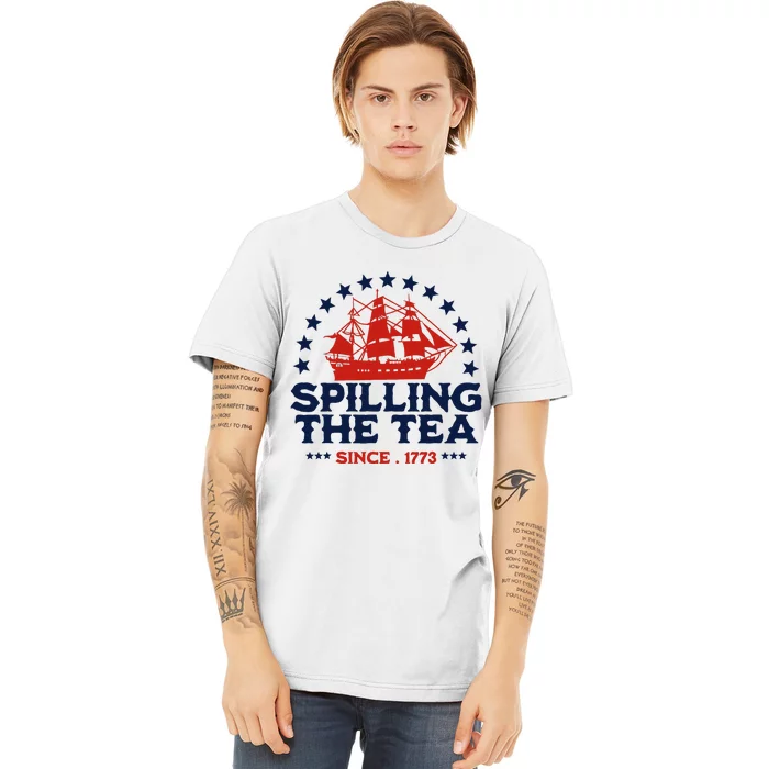 Come On Harry We Wanna Say Gofunny 4th Of July Spilling The Tea Siodnight To You Premium T-Shirt