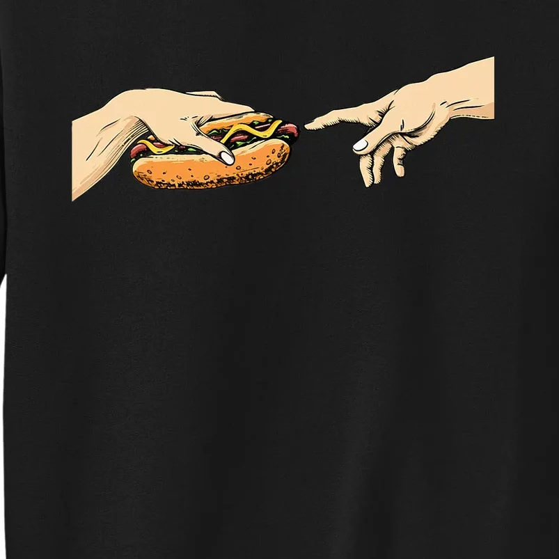 Creation Of Hot Dog Hot Dog Lover Fast Food Wiener Sweatshirt