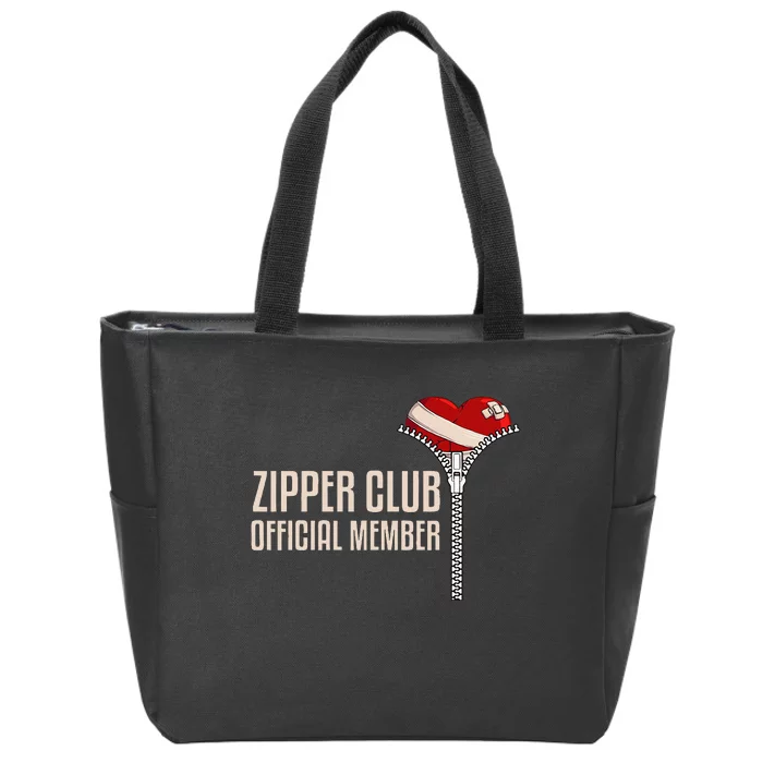 Cool Open Heart Surgery Art Women Zipper Club Recovery Zip Tote Bag