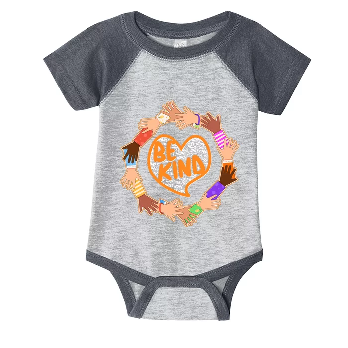 Circle Of Hands Be Kind Infant Baby Jersey Bodysuit