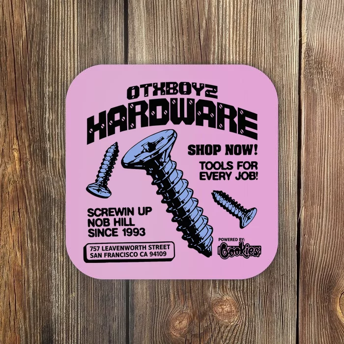 Cookies Otxboyz Hardware Coaster