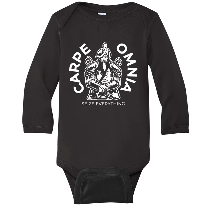 Carpe Omnia Hari Singh Nalwa Baby Long Sleeve Bodysuit