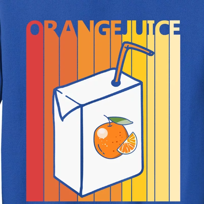 Cute Orange Juice Gift Tall Sweatshirt