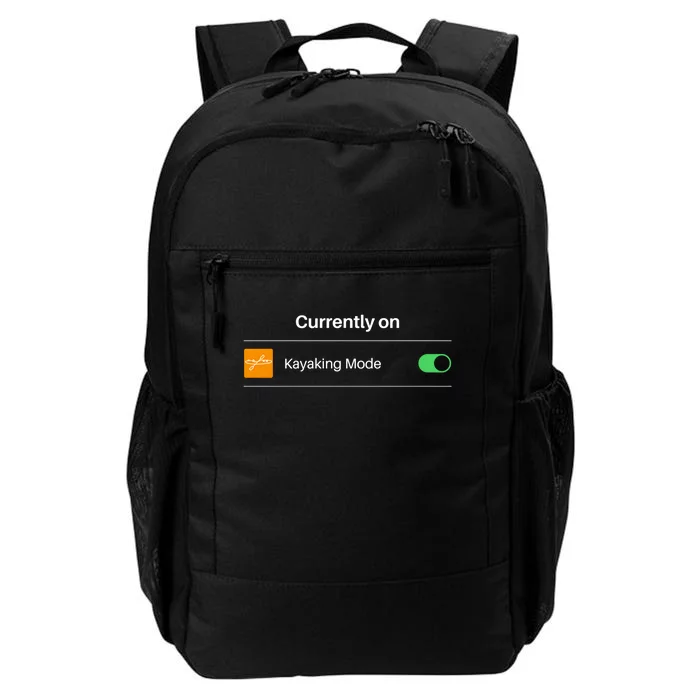 Currently On Kayaking Mode Kayak Boating Gift Daily Commute Backpack