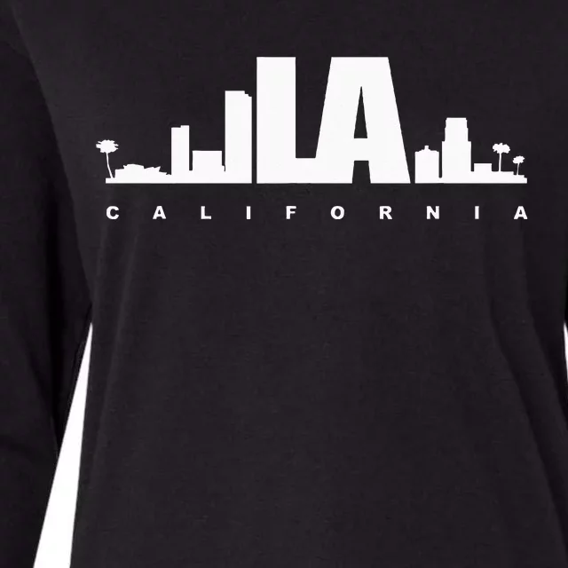 City Of Los Angeles California Womens Cotton Relaxed Long Sleeve T-Shirt