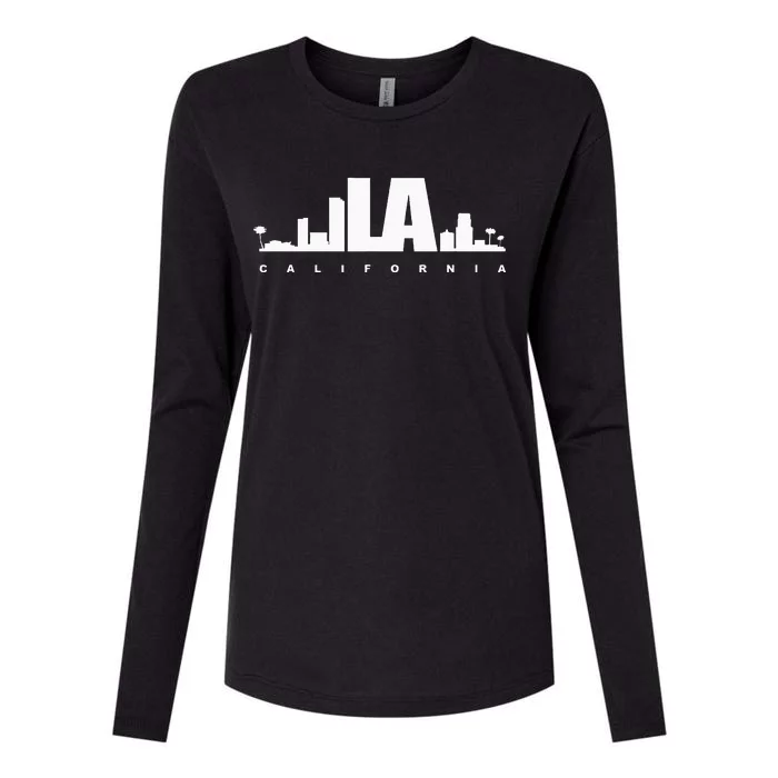 City Of Los Angeles California Womens Cotton Relaxed Long Sleeve T-Shirt