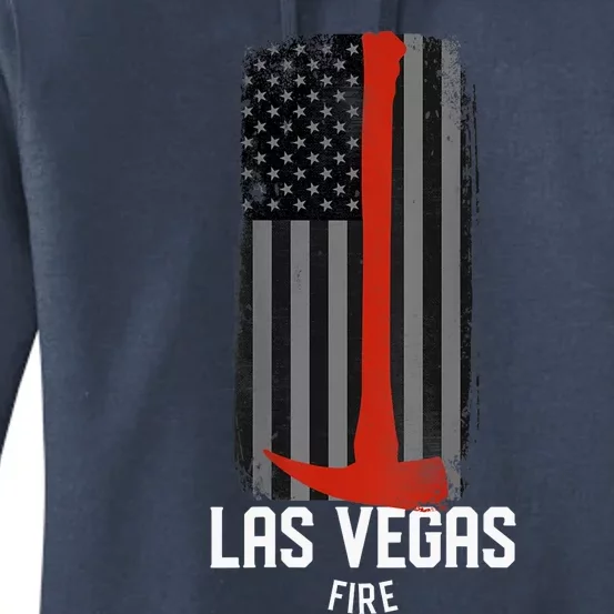 City of Las Vegas Fire Rescue Nevada Firefighter Women's Pullover Hoodie