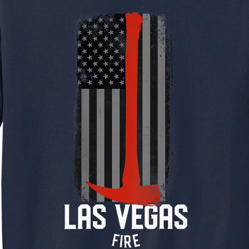 City of Las Vegas Fire Rescue Nevada Firefighter Tall Sweatshirt