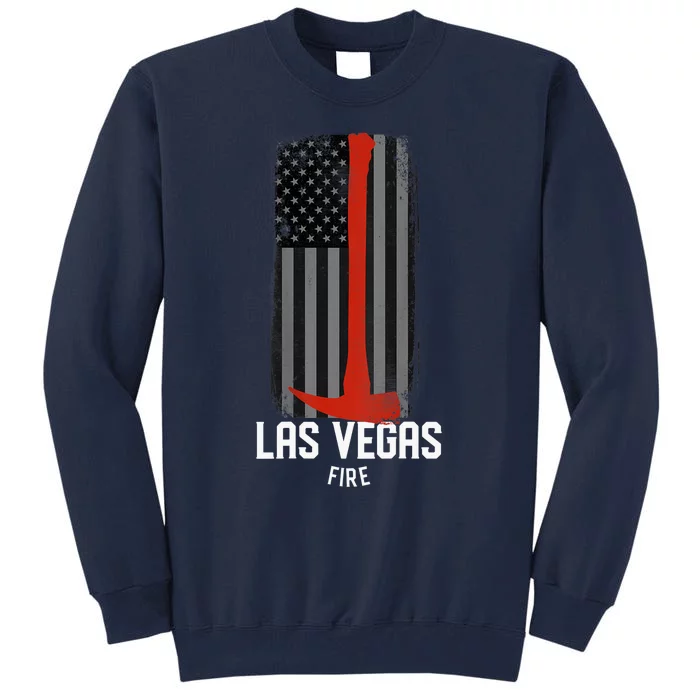 City of Las Vegas Fire Rescue Nevada Firefighter Tall Sweatshirt