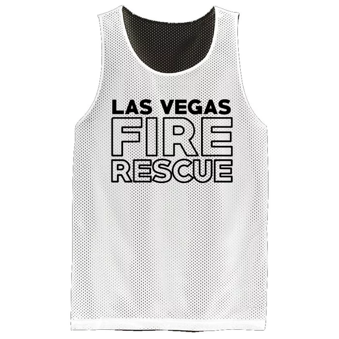 City Of Las Vegas Fire Rescue Nevada Firefighter Mesh Reversible Basketball Jersey Tank