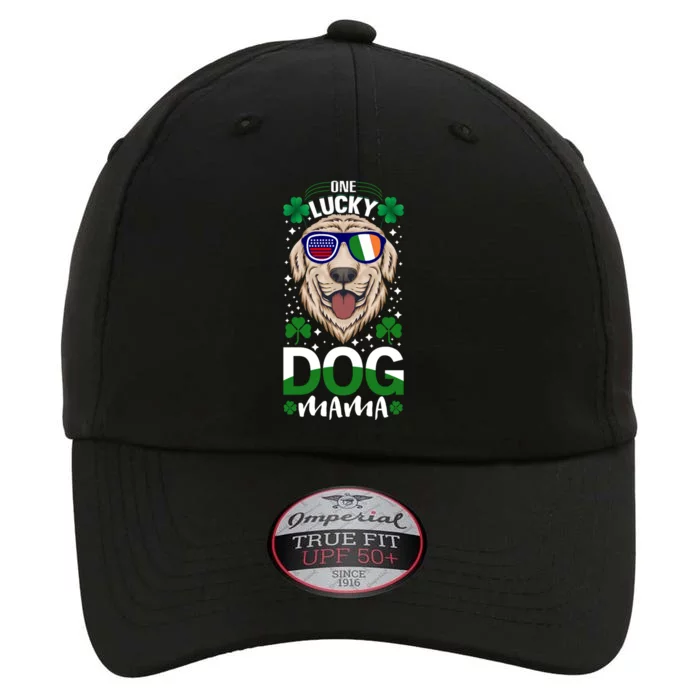 Cool One Lucky Dog Mama Funny Sarcastic St Patrick's Day Great Gift The Original Performance Cap