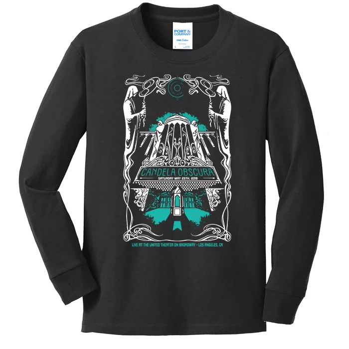 Candela Obscura Live Show Kids Long Sleeve Shirt