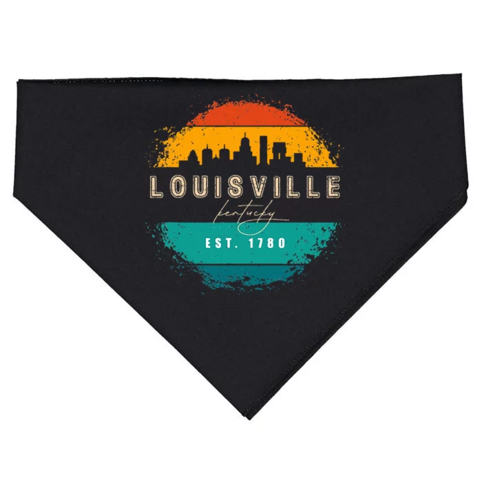 City Of Louisville Kentucky USA-Made Doggie Bandana