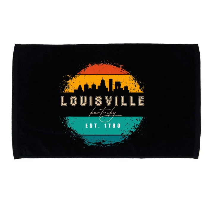 City Of Louisville Kentucky Microfiber Hand Towel