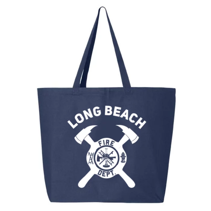 City Of Long Beach Fire Departt California Firefighter Gift 25L Jumbo Tote