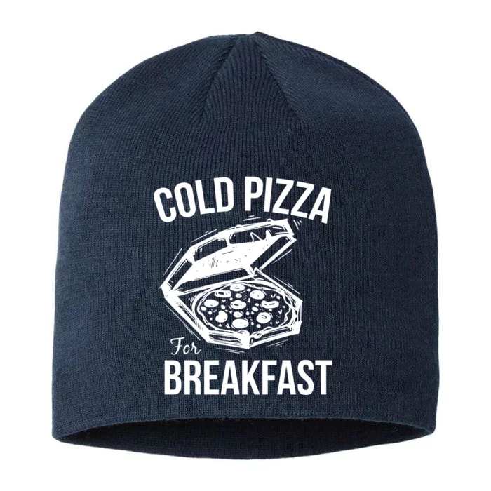 Cold Pizza For Breakfast 8 1/2in Sustainable Knit Beanie