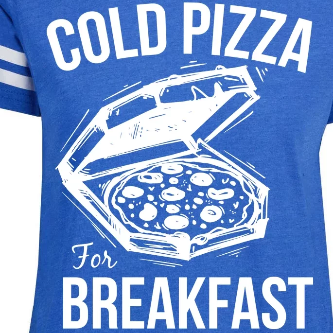 Cold Pizza For Breakfast Enza Ladies Jersey Football T-Shirt