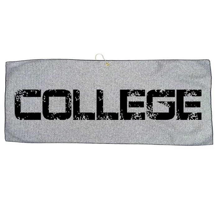 COLLEGE Animal House Frat Party Large Microfiber Waffle Golf Towel