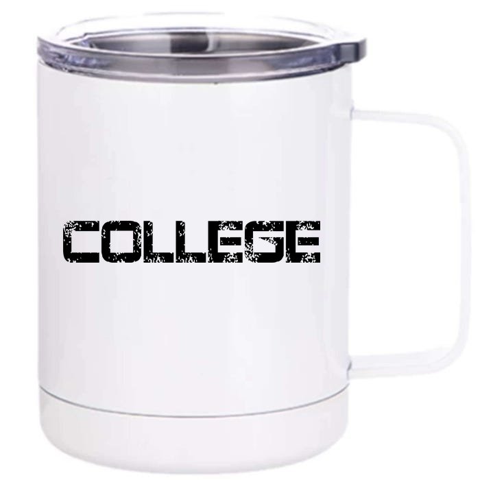 COLLEGE Animal House Frat Party Front & Back 12oz Stainless Steel Tumbler Cup