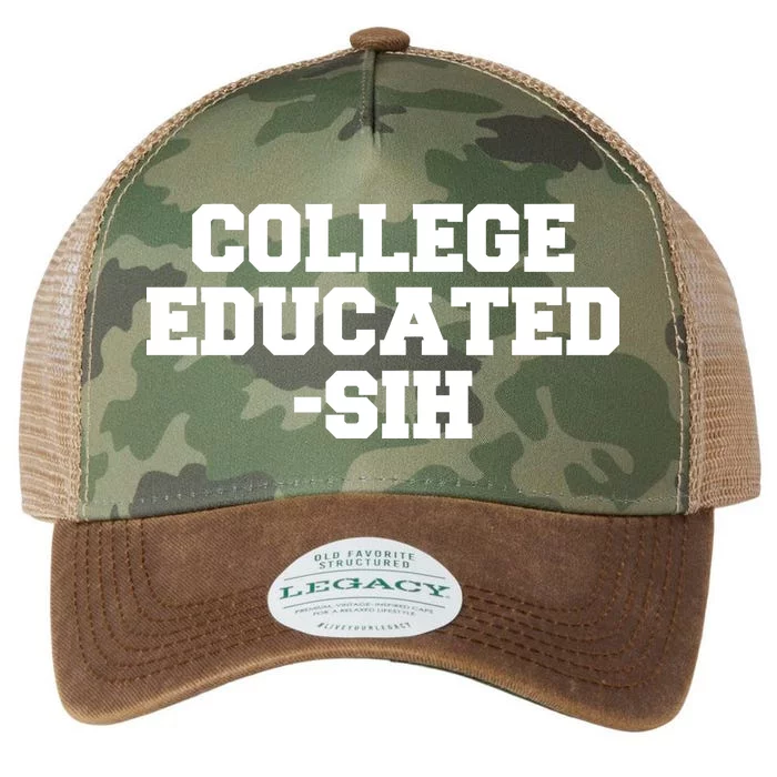 College Educated-ish Legacy Tie Dye Trucker Hat