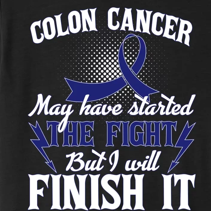 Colon Cancer Awareness Finish The Fight ChromaSoft Performance T-Shirt