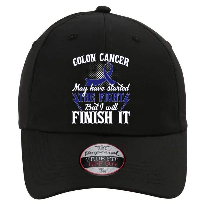 Colon Cancer Awareness Finish The Fight The Original Performance Cap