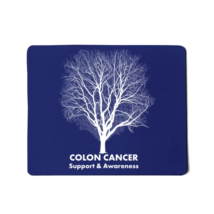 Colon Cancer Awareness Tree Mousepad