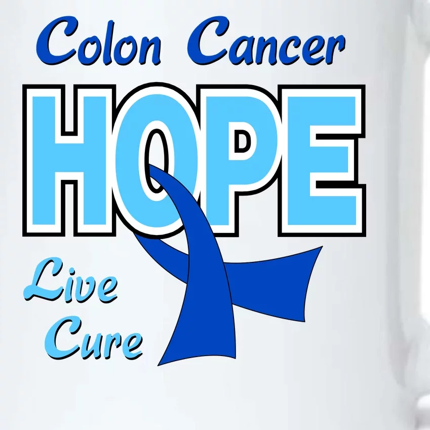 Colon Cancer Hope Live Cure Black Color Changing Mug