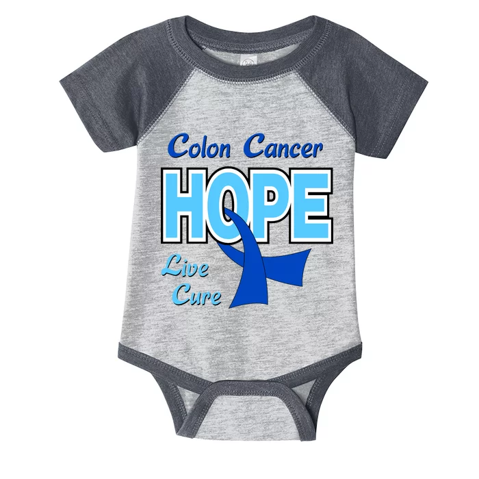 Colon Cancer Hope Live Cure Infant Baby Jersey Bodysuit