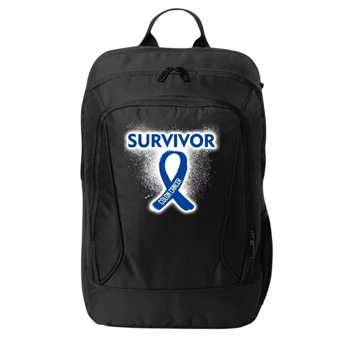 Colon Cancer Survivor City Backpack